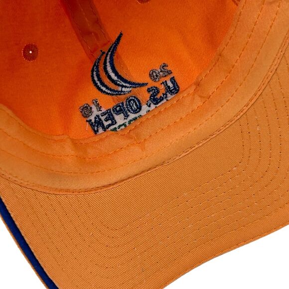 2015 US Open Chambers Bay Golf Course Dad Hat Cap Ball Marker USGA Member Orange - Picture 5 of 12